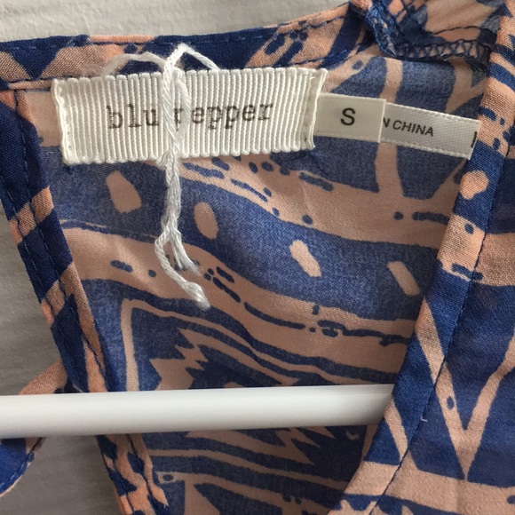 3 for $25 Blu pepper hi lo long sleeve boho style - Picture 2 of 8